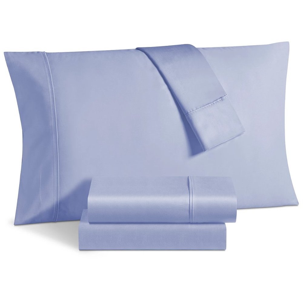 Fairfield Square Aspen 1000 TC 6 PC Queen Sheet Set Blue